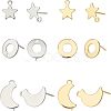 Unicraftale 304 Stainless Steel Stud Earring Findings STAS-UN0020-27-8