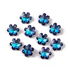 Electroplate Transparent Glass Pendants LS-GLAA-A008-05A-1