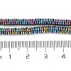 Electroplated Synthetic Non-Magnetic Hematite Beads Strands G-H020-M01-11-4