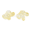 Transparent Spray Painted Glass Beads GLAA-N035-025-C07-2