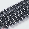 Non-Magnetic Synthetic Hematite Beads Strands G-H1071-1-1