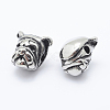 304 Stainless Steel Puppy Beads STAS-F195-001AS-2