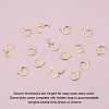 304 Stainless Steel Leverback Earring Findings A-STAS-G081-62G-4