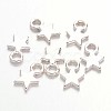 Tibetan Style Alloy Charms TIBEP-A123046-S-FF-1