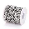 Tarnish Resistant 304 Stainless Steel Figaro Chain CHS-M003-12P-B-5