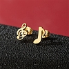 Stainless Steel Stud Earrings PW-WG16226-21-1