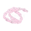 Transparent Glass Beads Strands LAMP-L078-010F-2