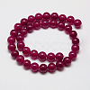 Natural Malaysia Jade Bead Strands G-M101-8mm-08-2