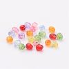 Dyed Transparent Acrylic Beads DB4MMM-2
