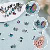 50Pcs Ion Plating(IP) 304 Stainless Steel Stud Earring Findings STAS-AR0002-52-3