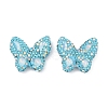 Handmade Polymer Clay Rhinestone Beads CLAY-NH0001-11D-1