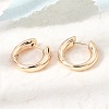 Brass Huggie Hoop Earrings KK-CBACA55-22G-5
