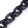 Transparent Acrylic Handmade Cable Chain AJEW-JB00546-06-1