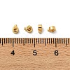 SHEGRACE Brass Crimp Beads XGR0053G-63G-2