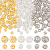 120Pcs 6 Style Brass Beads KK-PH0006-82-1