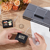 Plastic Badge Storage Box CON-WH0086-121D-3
