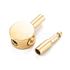 304 Stainless Steel Bayonet Clasps STAS-P285-03G-2
