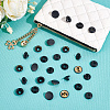 1Bag Brass Snap Buttons KK-GF0001-25EB-4