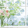 16 Sheets 8 Styles Waterproof PVC Colored Laser Stained Window Film Adhesive Static Stickers DIY-WH0314-068-7