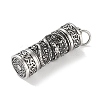 Openable 316 Surgical Stainless Steel Urn Ashes Pendants STAS-E212-29AS-02-2