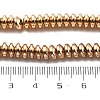 Electroplated Synthetic Non-magnetic Hematite Beads Strands G-M095-C01-04KCG-2