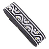 Ethnic Style Embroidery Flower Polyester Ribbon WG80768-04-1