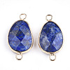 Natural Lapis Lazuli Links connectors G-S344-02C-2