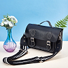 Stripe Pattern Cotton Fabric & PU Leather Bag Straps FIND-WH0001-57A-5