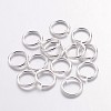 Brass Open Jump Rings JRC7MM-S-1
