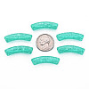Transparent Crackle Acrylic Beads CACR-S009-001A-N68-3