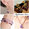 Natural Grade B Amethyst Beads G-PA0002-59B-6