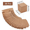 Square Folding Kraft Paper Jewelry Boxes CON-WH0089-47B-2