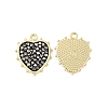 Rhinestone Pendants KK-C246-01LG-2
