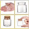 Glass Jar Glass Bottles Bead Containers AJEW-S074-03A-4