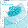 Gradient Color Organza Pleated Lace Ribbon DIY-GA0005-88A-2