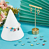 Beebeecraft 50Pcs 10 Colors Brass Enamel Charms KK-BBC0003-66-5