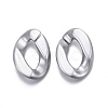 Spray Painted CCB Plastic Linking Rings CCB-R104-03D-02-2