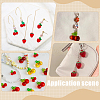 36Pcs 3 Styles Acrylic Imitation Fruit Pendants MACR-UN0001-08-5