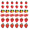 36Pcs 6 Styles Computerized Embroidery Cloth Self Adhesive Patches PATC-PH0001-23-1