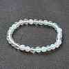 Opalite Beaded Stretch Bracelets BJEW-D446-B-07-2