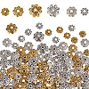 240Pcs Tibetan Style Alloy Flower Bead Caps TIBEB-SP0001-20-1