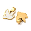 316 Surgical Stainless Steel Charms STAS-G325-05G-2