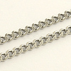 Tarnish Resistant 304 Stainless Steel Curb Chains CHS-R008-07-1