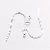 Silver Color Plated Brass Hook Ear Wire X-J0JQN-S-2