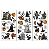 3 Sheets 3 Styles PVC Waterproof Decorative Stickers DIY-WH0404-168-1
