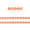 Brass Rhinestone Strass Chains CHC-N017-003B-B03-3