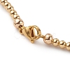 Letter Natural Freshwater Shell Pendant Necklaces NJEW-JN03421-03-3