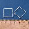 Brass Beads Frames KK-M288-01S-G-3
