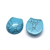 Synthetic Turquoise Cabochons G-O175-13D-2
