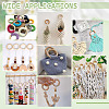 8Pcs 4 Styles Unfinished Wood Rings WOOD-GA0001-69-6